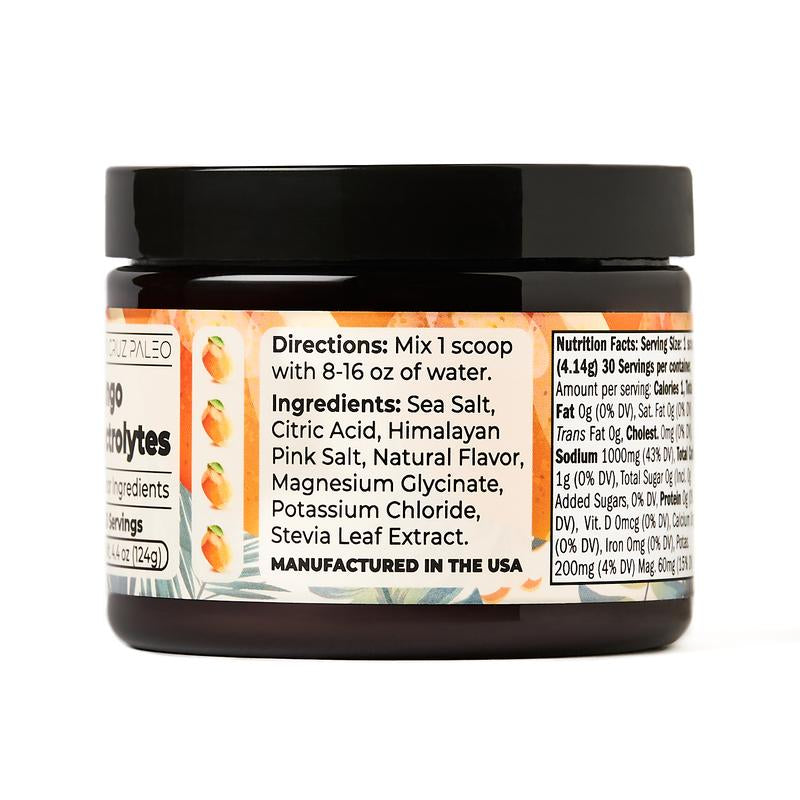 Santa Cruz Paleo Electrolytes 2-Pack Bundle | Hydration | All-Natural | Sodium | Potassium | Magnesium